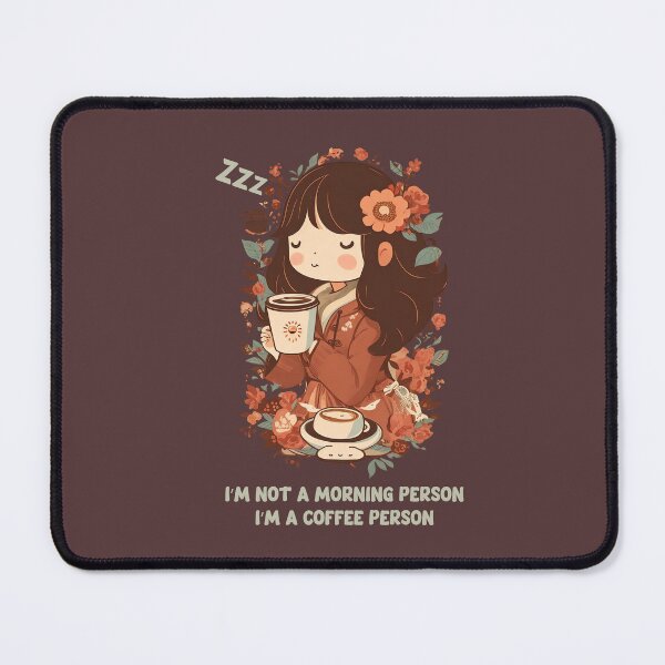 Artikelvorschau, I'm not a morning person, I'm a coffee person: Caffeine Guru entworfen und verkauft von Paolospresent.
