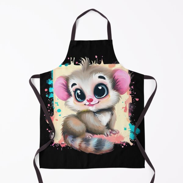 Item preview, Cute marmoset with splash painting background designed and sold by ArtandSmile.