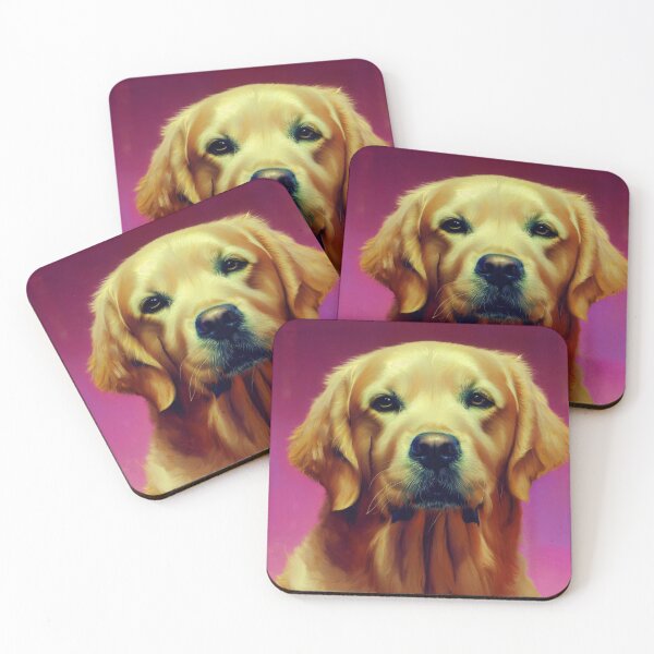 Item preview, Age of Magenta Renaissance: The Radiant Golden Retriever designed and sold by StyleSyndicatio.