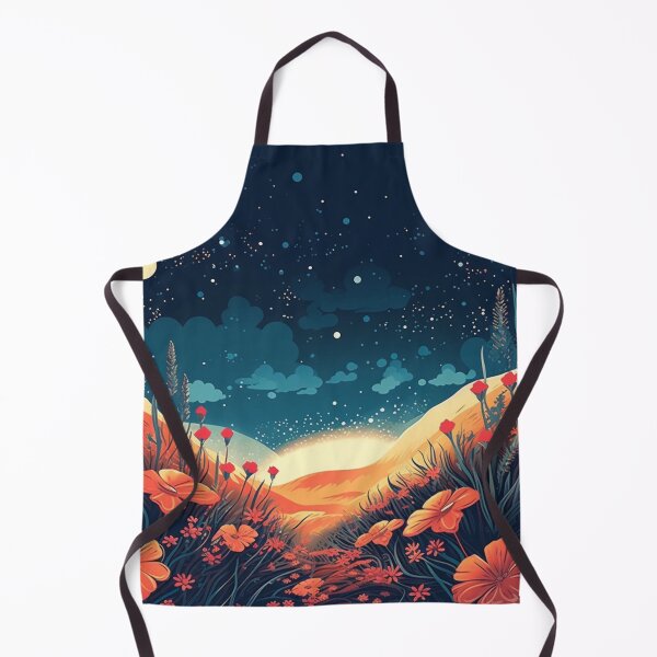 Item preview, Enchanted Wild Flowers in the Moonlight Cool Mesmerizing designed and sold by BrandonArtWorld.