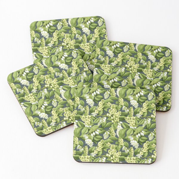 Item preview, Green floral pattern  designed and sold by florallover444.