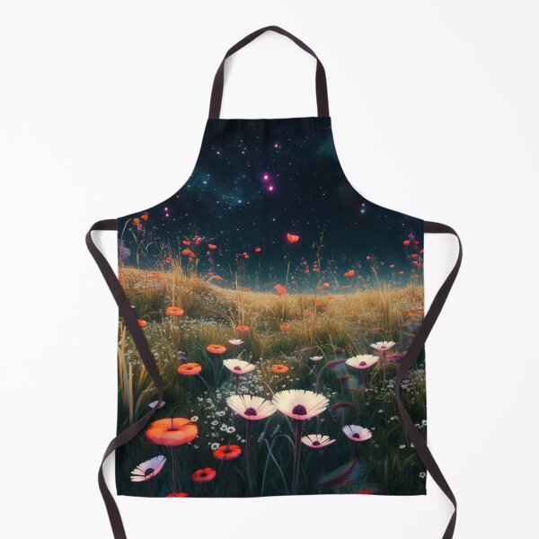 Item preview, Enchanted Wild Flowers in the Moonlight Cool Mesmerizing designed and sold by BrandonArtWorld.