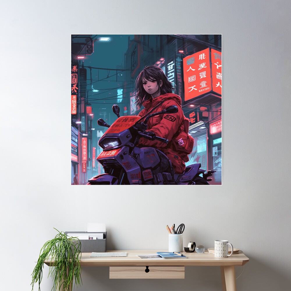 Akira Anime Cyberpunk Movie Poster Art Decor Home - Trends Bedding