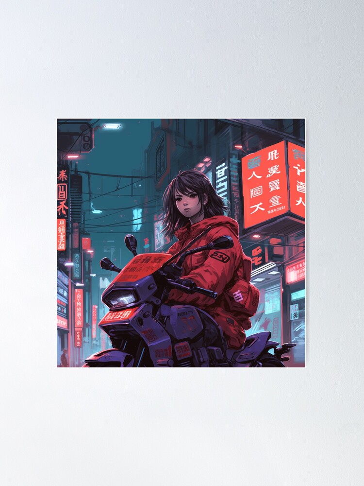 Akira Anime Cyberpunk Movie Poster Art Decor Home - Trends Bedding