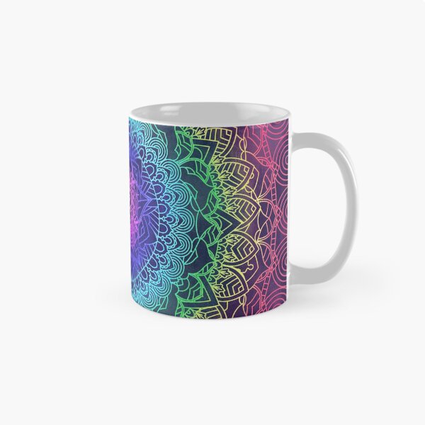 Item preview, Trippy Rainbow Mandala - Watercolor Design designed and sold by Thubakabra.