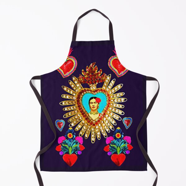 Item preview, Santuario mexicano de corazones de hojalata de Frida designed and sold by FridaArtGallery.