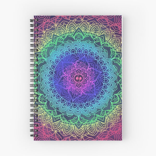 Item preview, Trippy Rainbow Mandala - Watercolor Design designed and sold by Thubakabra.
