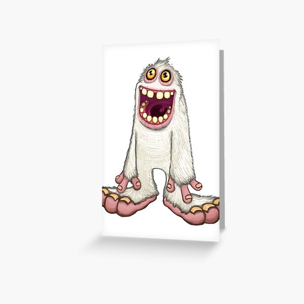 My Singing Monsters Wubbox | Greeting Card
