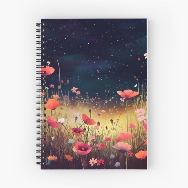 Item preview, Enchanted Wild Flowers in the Moonlight Cool Mesmerizing designed and sold by BrandonArtWorld.