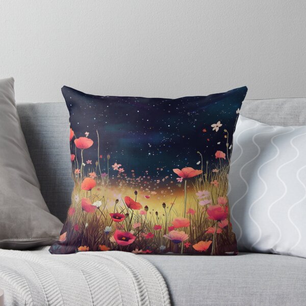 Item preview, Enchanted Wild Flowers in the Moonlight Cool Mesmerizing designed and sold by BrandonArtWorld.