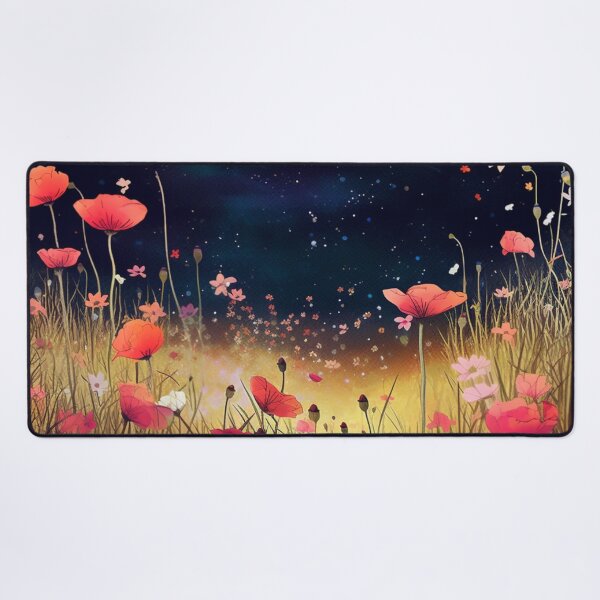 Item preview, Enchanted Wild Flowers in the Moonlight Cool Mesmerizing designed and sold by BrandonArtWorld.