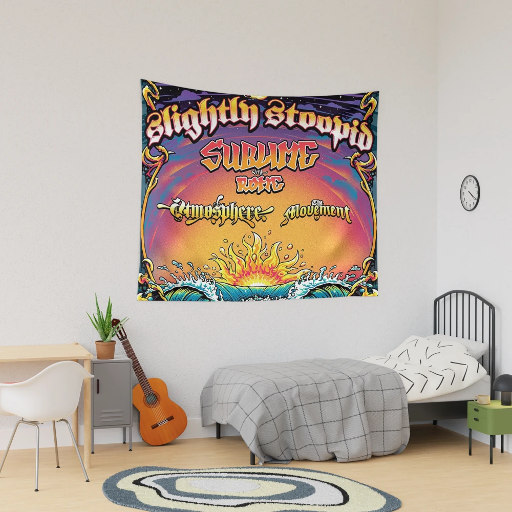 Threeba Slightly Summer North American Tour 2020 Tapestry