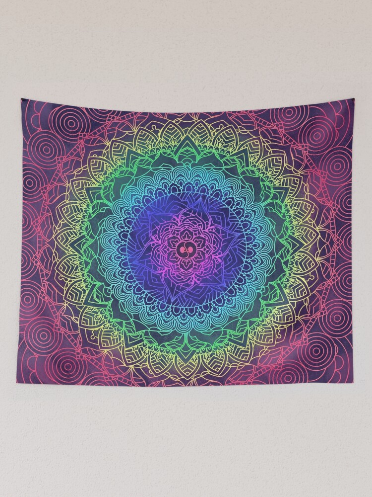 Tapestry Bohemian Decor Grunge Room Decor Trippy Bohemian