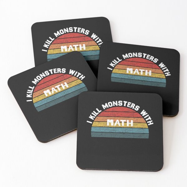Item preview, Funny Fantasy vintage saying I kill monsters with math Tabletop RPG Gamer Men's & Women's designed and sold by wearebnw.