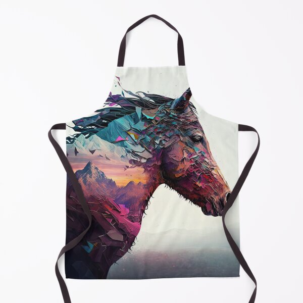 Item preview, transparent mountain wild horse designed and sold by iguananick.