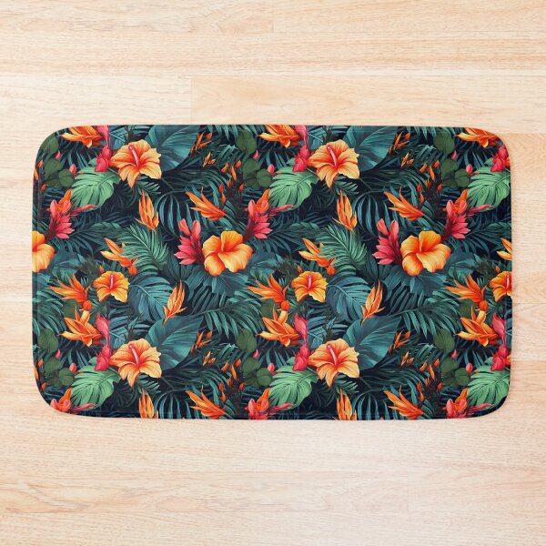Item preview, Colourful Tropical Leaf and Flower designed and sold by AestheticsArt81.