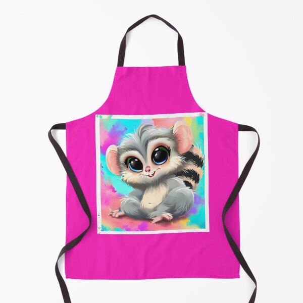 Item preview, Cute baby marmoset with colourful painting background designed and sold by ArtandSmile.