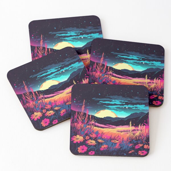Item preview, Enchanted Wild Flowers in the Moonlight Cool Mesmerizing designed and sold by BrandonArtWorld.