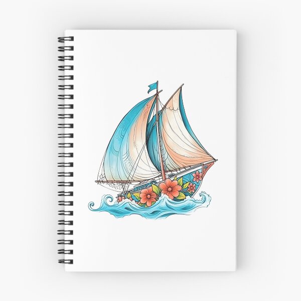 Item preview, Flowered Ship designed and sold by victorsuarez.