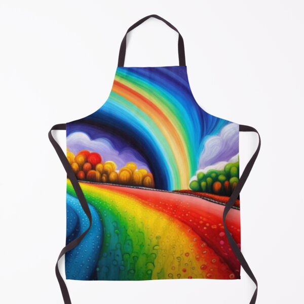 Item preview, Modern Rural Rainbow Field designed and sold by EpicFoxArt.