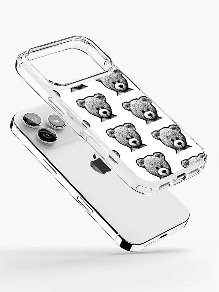 Thumbnail 2 of 5, iPhone Case, Teddy designed and sold by AbstractThreads.
