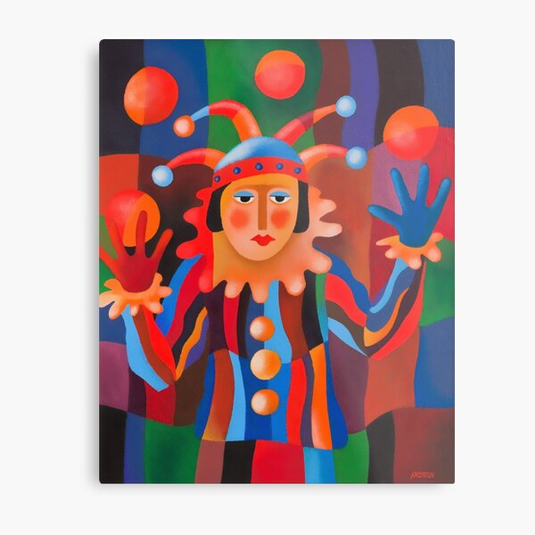 JESTER Metal Print