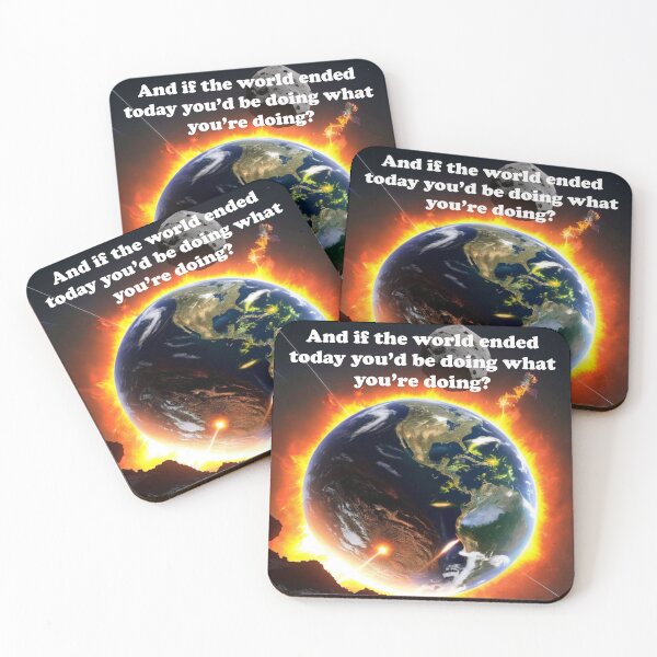Item preview, What if the world ended today? designed and sold by Jorge Javier Di Franco.
