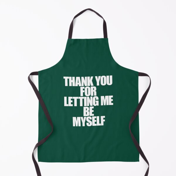 Item preview, Turnstile Aesthetic Lyrics Quote Merch Black Thank you for letting me be myself designed and sold by KrisVidrine.