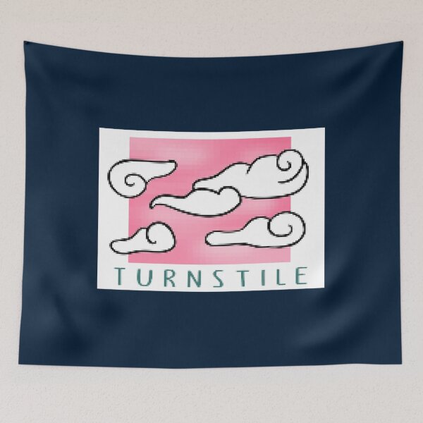 Item preview, Turnstile Bit Clouds  designed and sold by KrisVidrine.