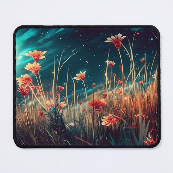 Item preview, Enchanted Wild Flowers in the Moonlight Cool Mesmerizing designed and sold by BrandonArtWorld.
