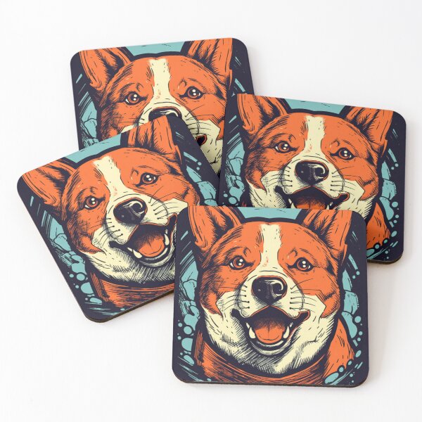 Item preview, Illustrated Shiba Inu  designed and sold by LaFeria.