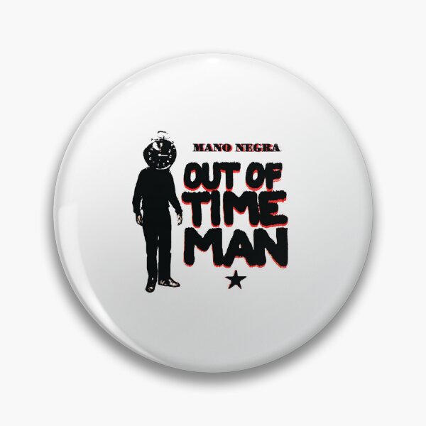 Item preview, MANO NEGRA OUT OF TIME MAN NEW black designed and sold by ChomechaiWei.