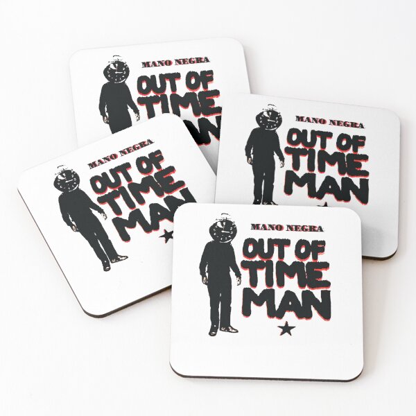 Item preview, MANO NEGRA OUT OF TIME MAN NEW black designed and sold by ChomechaiWei.