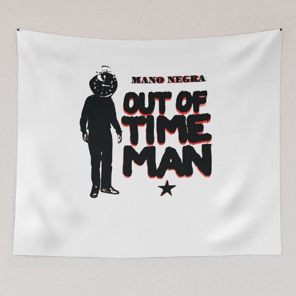 Item preview, MANO NEGRA OUT OF TIME MAN NEW black designed and sold by ChomechaiWei.