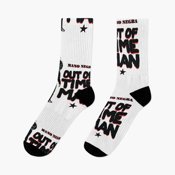 Item preview, MANO NEGRA OUT OF TIME MAN NEW black designed and sold by ChomechaiWei.