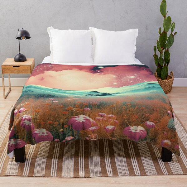 Item preview, Enchanted Wild Flowers in the Moonlight Cool Mesmerizing designed and sold by BrandonArtWorld.