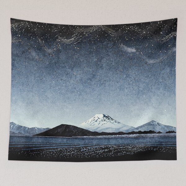 Item preview, Night at Gihin - Nature Landscape designed and sold by Kijiermono.