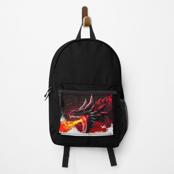 Item preview, Dragon spitting fire with paint stains background designed and sold by ArtandSmile.
