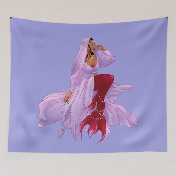 Item preview, She's the Veiled Mermaid  designed and sold by AvalonUnmuzzled.