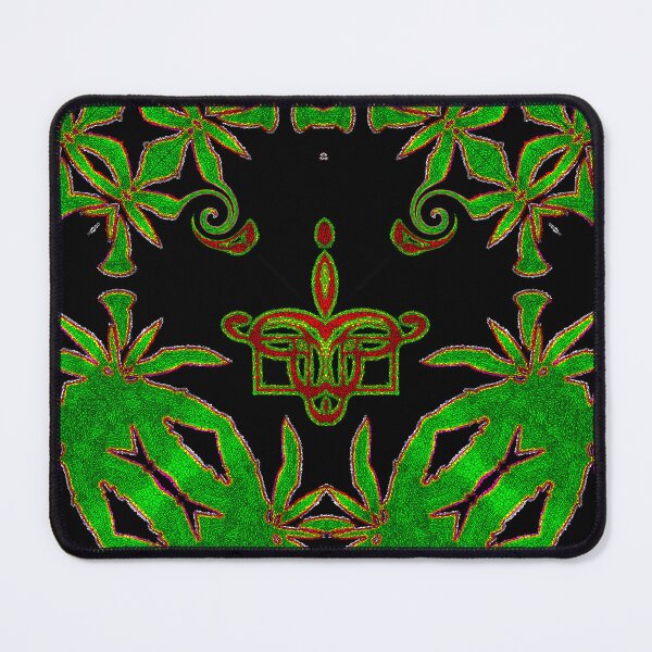 Item preview, Music is my drug - music is my medicine - Funny attractive abstract graphics with a harmonious geometric blend of herbs and musical notation symbols.  designed and sold by Ralek.