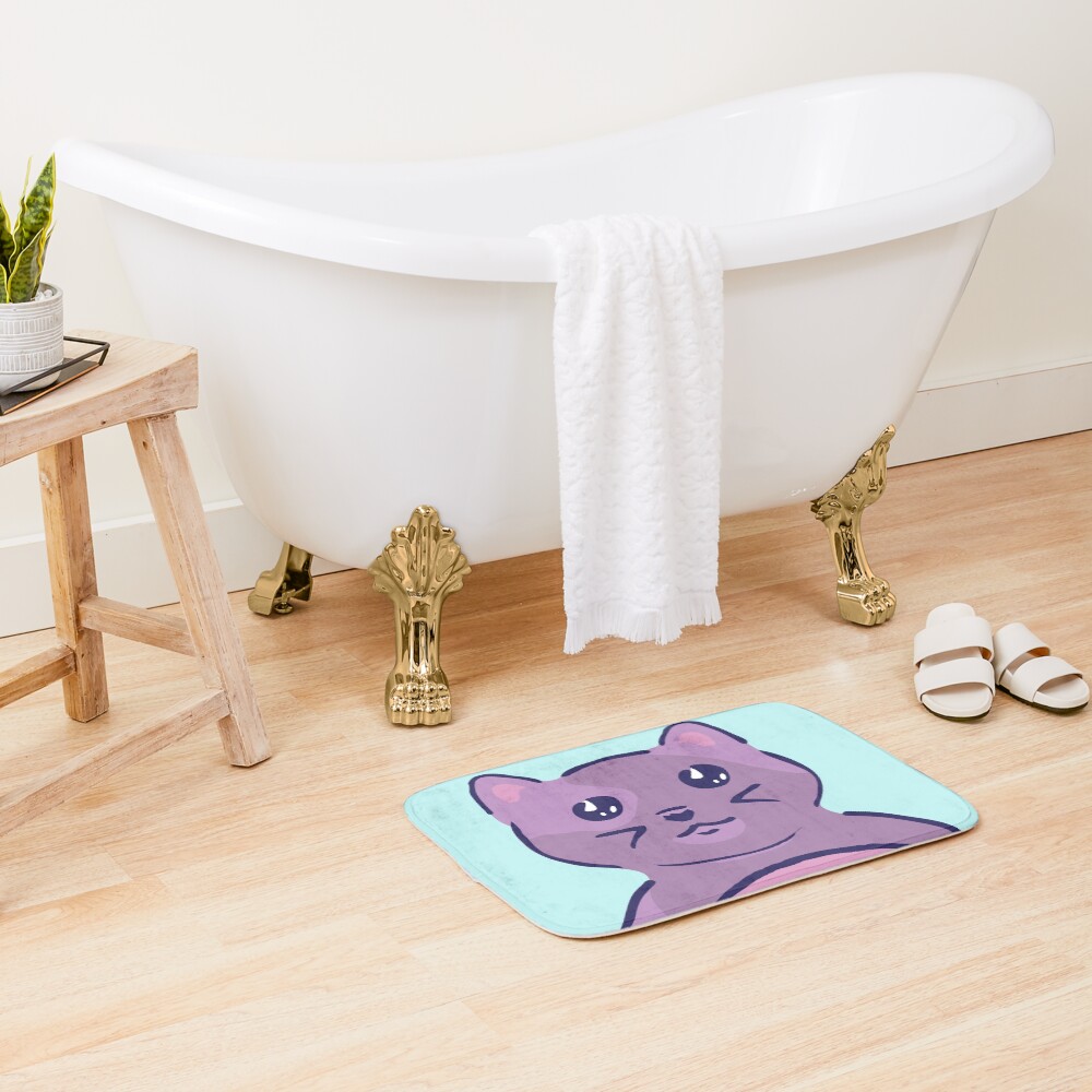 Item preview, Bath Mat designed and sold by Rougetango.