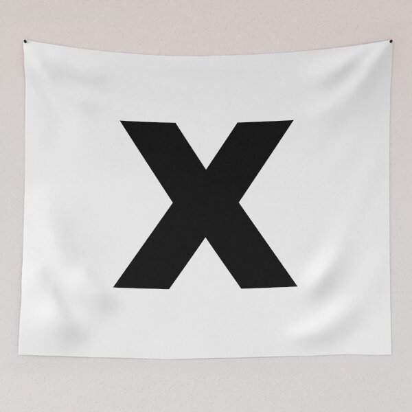 Item preview, Letter X designed and sold by teesaurus.