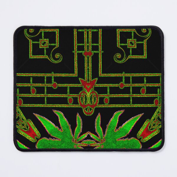 Item preview, Music is my drug - music is my medicine - Funny attractive abstract graphics with a harmonious geometric blend of herbs and musical notation symbols.  designed and sold by Ralek.
