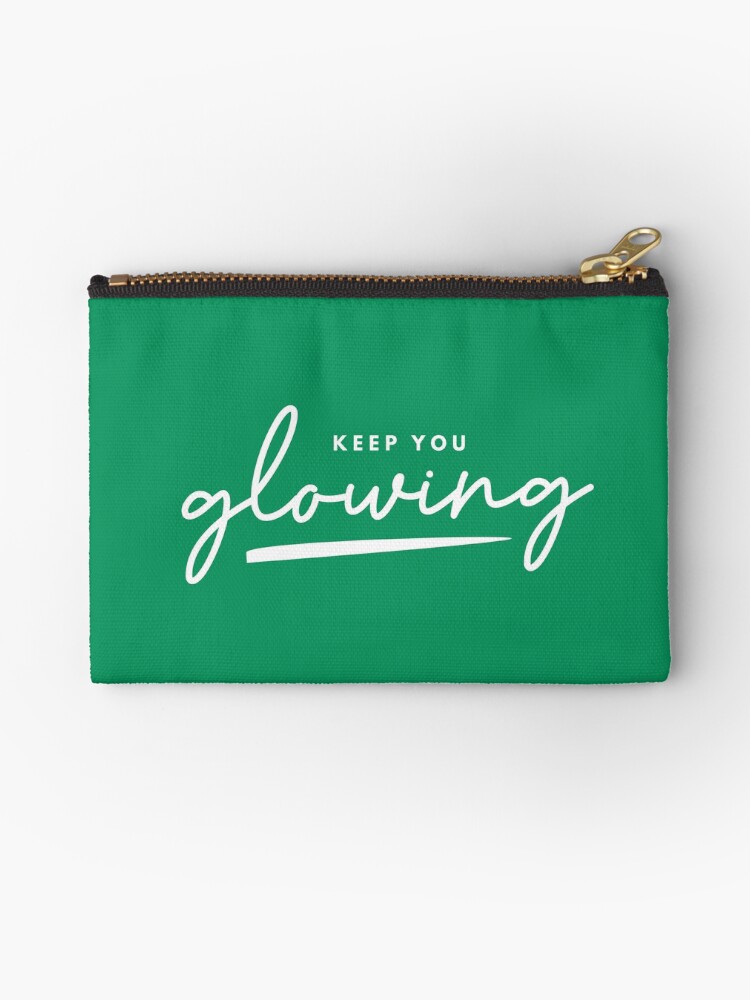 Thumbnail 1 of 4, Zipper Pouch, Keep You Glowing designed and sold by newmariaph.