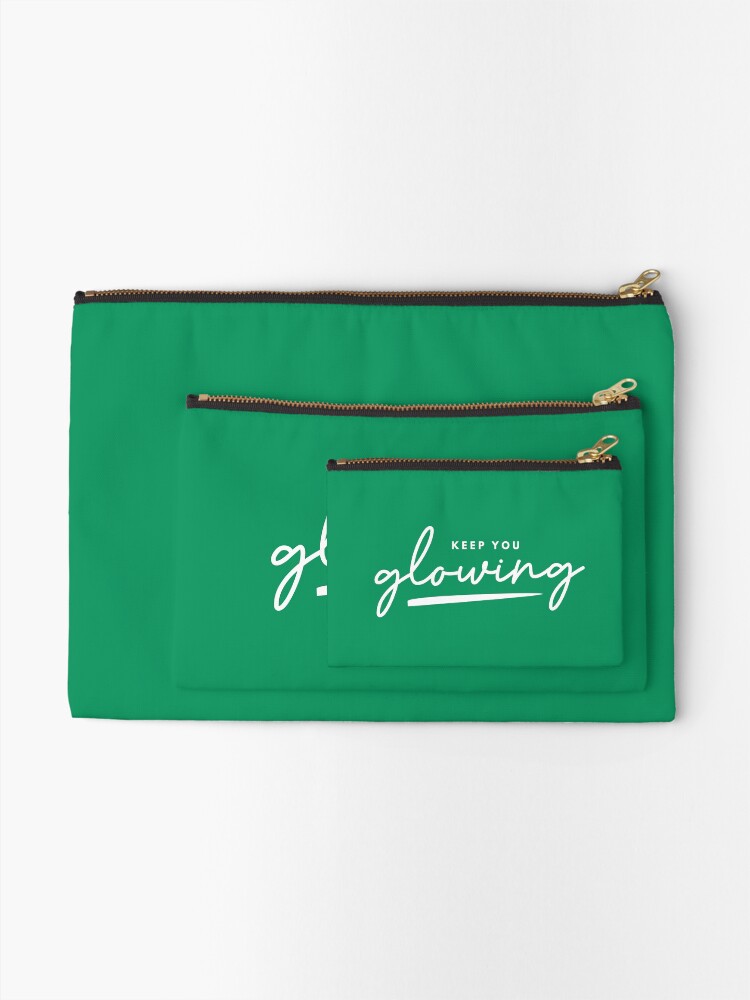 Thumbnail 2 of 4, Zipper Pouch, Keep You Glowing designed and sold by newmariaph.