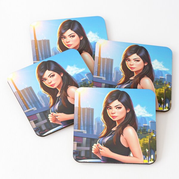 Item preview, Miranda Cosgrove City AI Art designed and sold by allicocanasia.