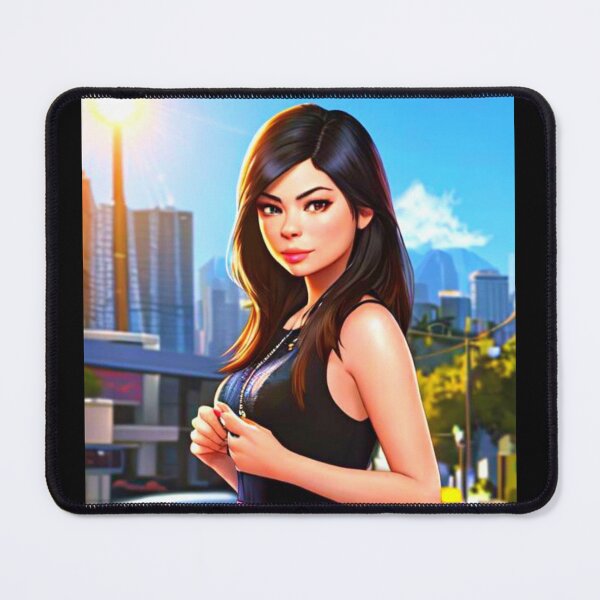 Item preview, Miranda Cosgrove City AI Art designed and sold by allicocanasia.