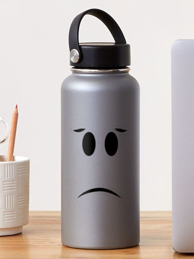 Roblox Sad Water Bottle