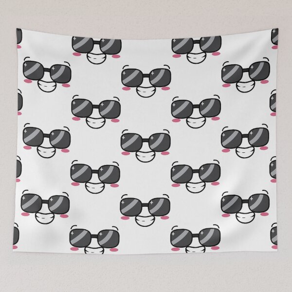 Item preview, Roblox Cool Face with sunglasses designed and sold by TEDDYBOTT.