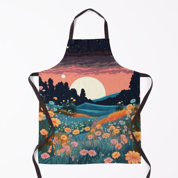 Item preview, Enchanted Wild Flowers in the Moonlight Cool Mesmerizing designed and sold by BrandonArtWorld.